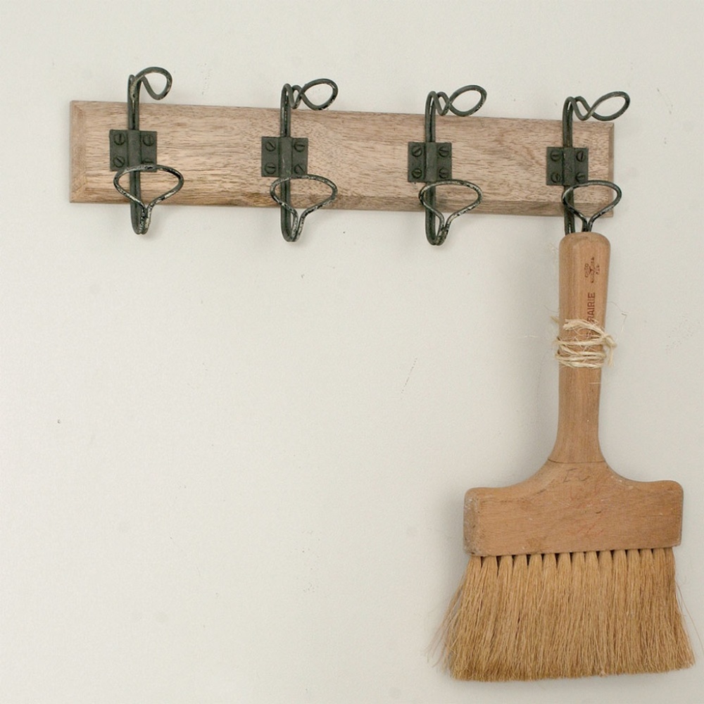 Four Hook Entryway Hanger - Box of 2